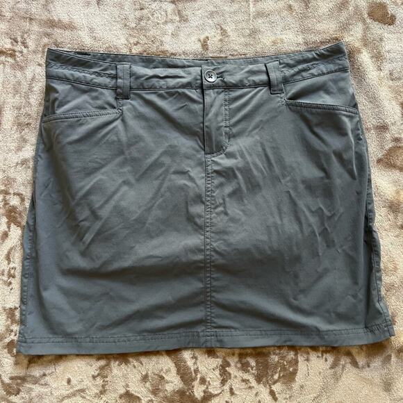 Eddie Bauer Hiking Skort/Skirt Gray Women’s Size‎ 10 - Picture 1 of 6